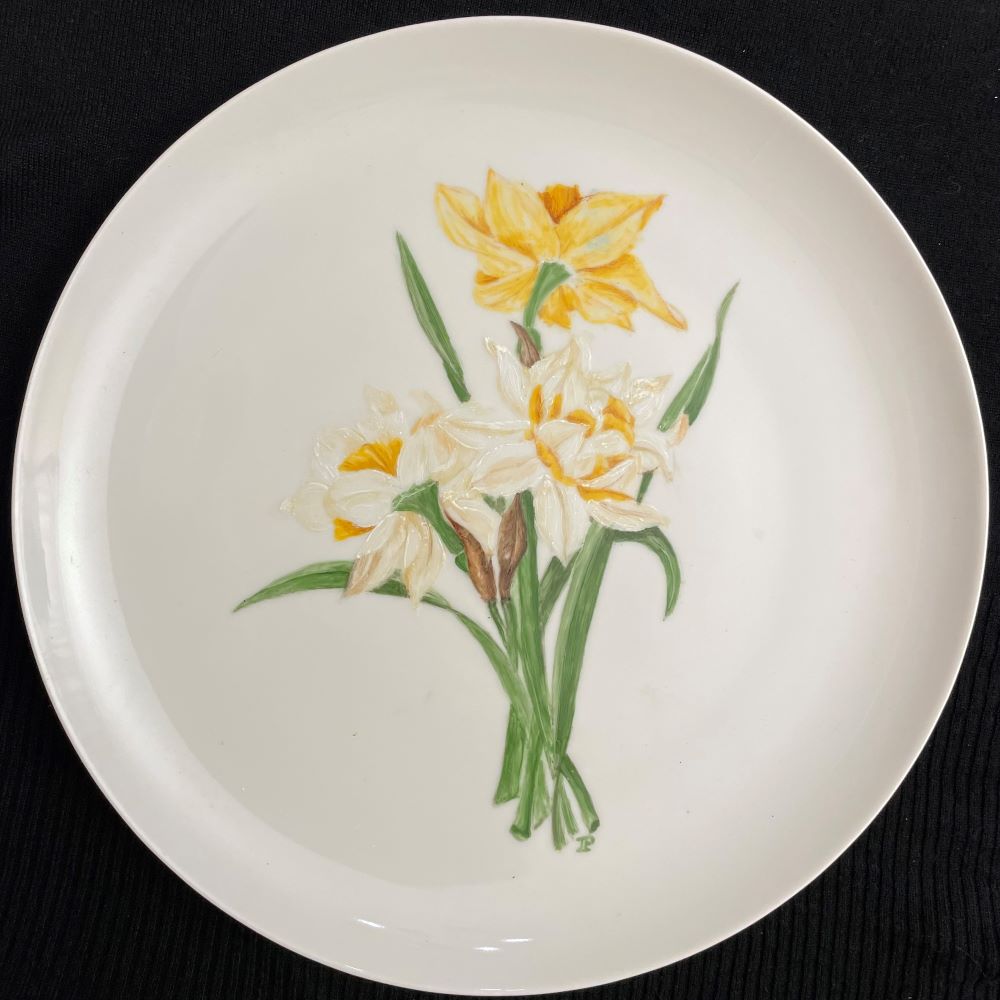 Assiette "Narcisse"